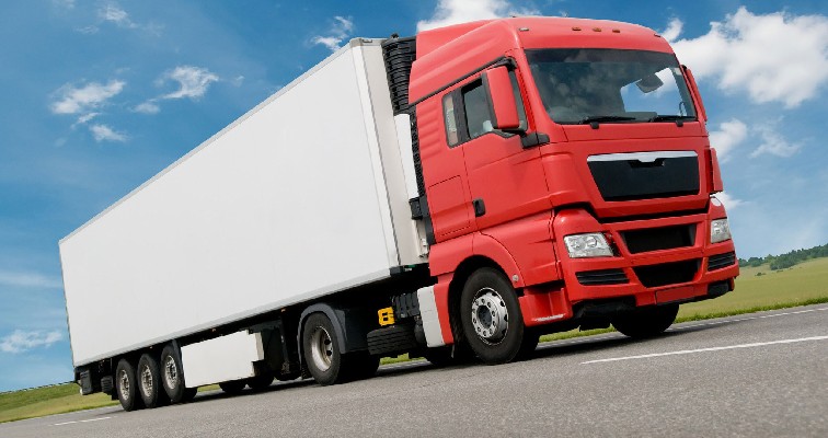 Road freight truck transport for goods delivery across India